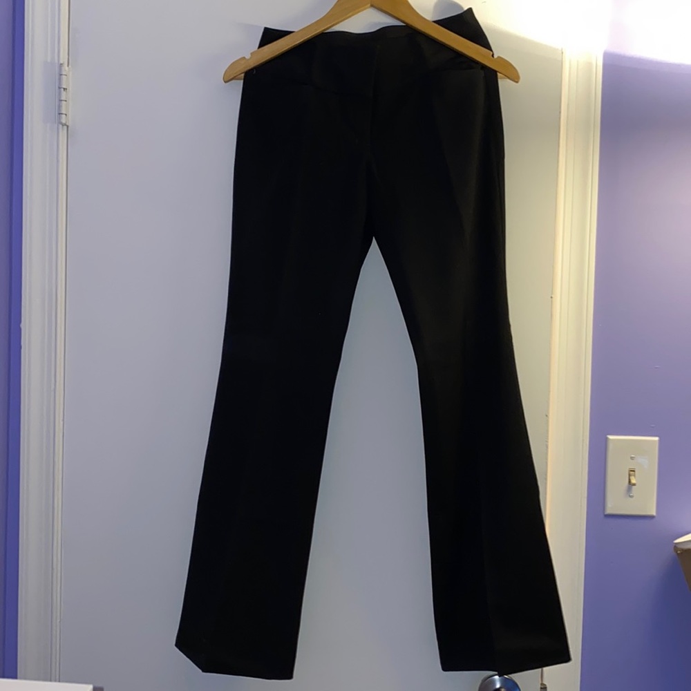 Express Mid-Rise Barely Boot Editor Pants